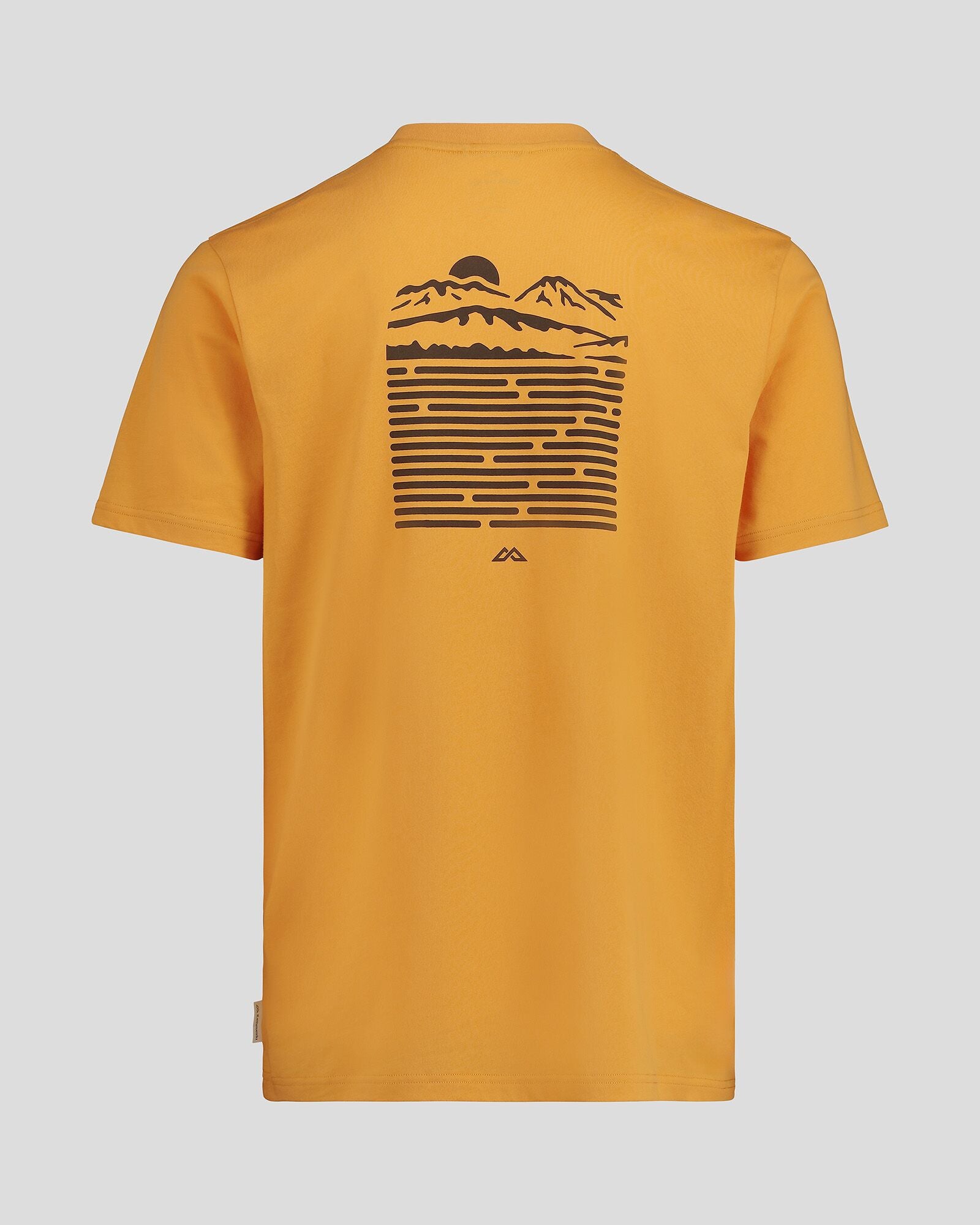 Organic Cotton Men's T-Shirt - Soft & Breathable Mustard Yellow Tee for Casual Wear & Outdoor Activities