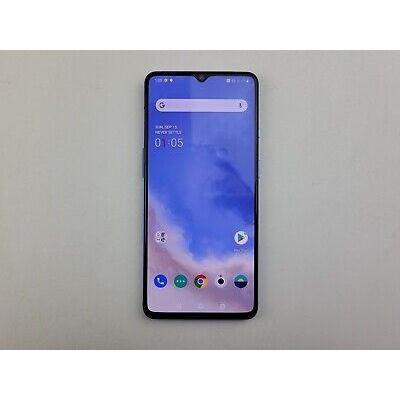 OnePlus 7T Unlocked Smartphone 128GB Glacier Blue - 6.55
