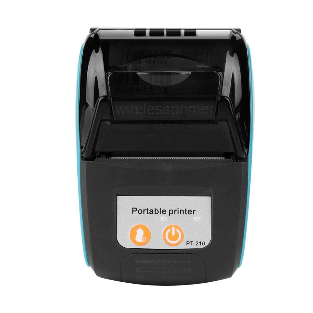 Mini USB Pocket Thermal Printer - 50-89.9mm/s High Speed, Handheld Portable Bluetooth Receipt Printer for Retail Stores, Restaurants, Factories & Logistics (Blue) | Perfect for Mobile POS, On-the-Go Printing & Inventory Management