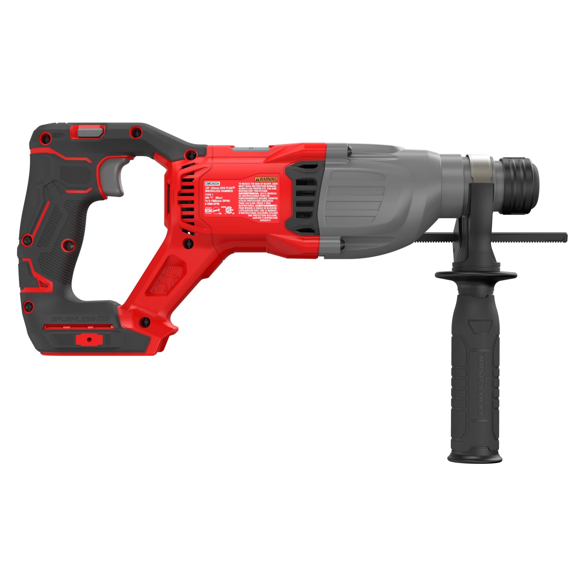 CRAFTSMAN V20 RP SDS Rotary Hammer Drill - Cordless 7/8