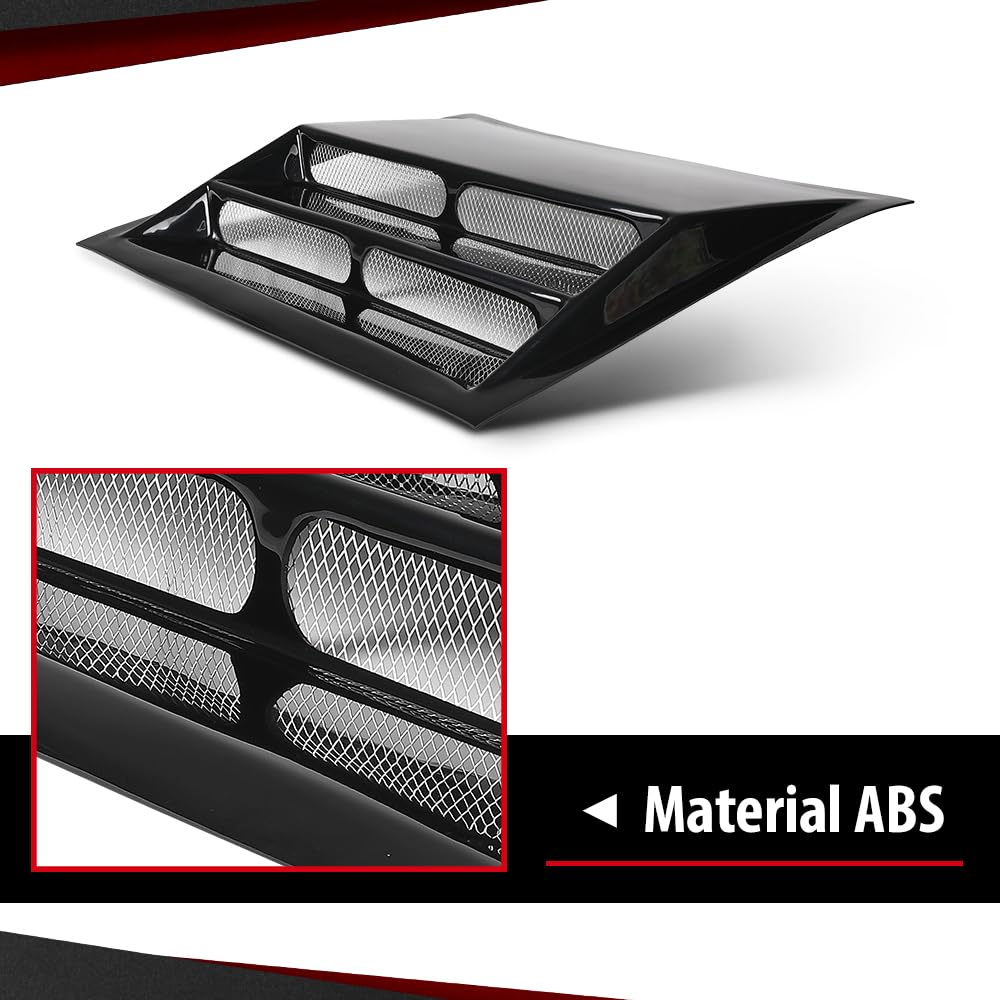 Hummer H1 HMMWV Air Flow Intake Hood Scoop Vent Cover - Compatible with All Models | Off-Road Performance Upgrade & Engine Cooling Accessory