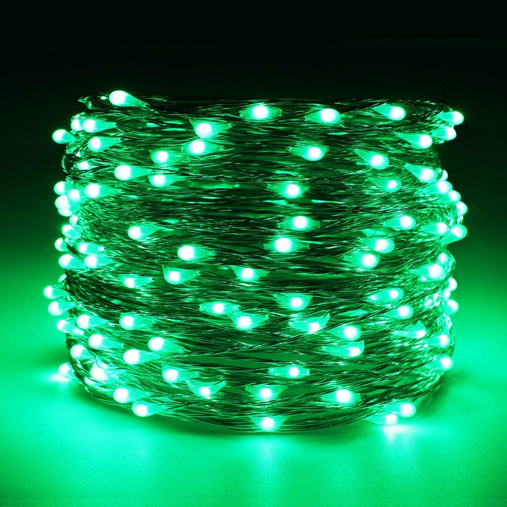 200 LED 66Ft Silver Copper Wire Fairy Lights - Indoor/Outdoor Plug-in String Lights for Bedroom, Garden, Party & Christmas Decor | Waterproof Starry Lights for Patio, Wedding, Holiday & Home Decoration