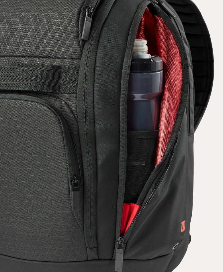 Wilson Clash V3 Super Tour Tennis Backpack - Durable Sports Bag for Tennis Players & Athletes - Perfect for Training, Matches & Travel Accessories Storage