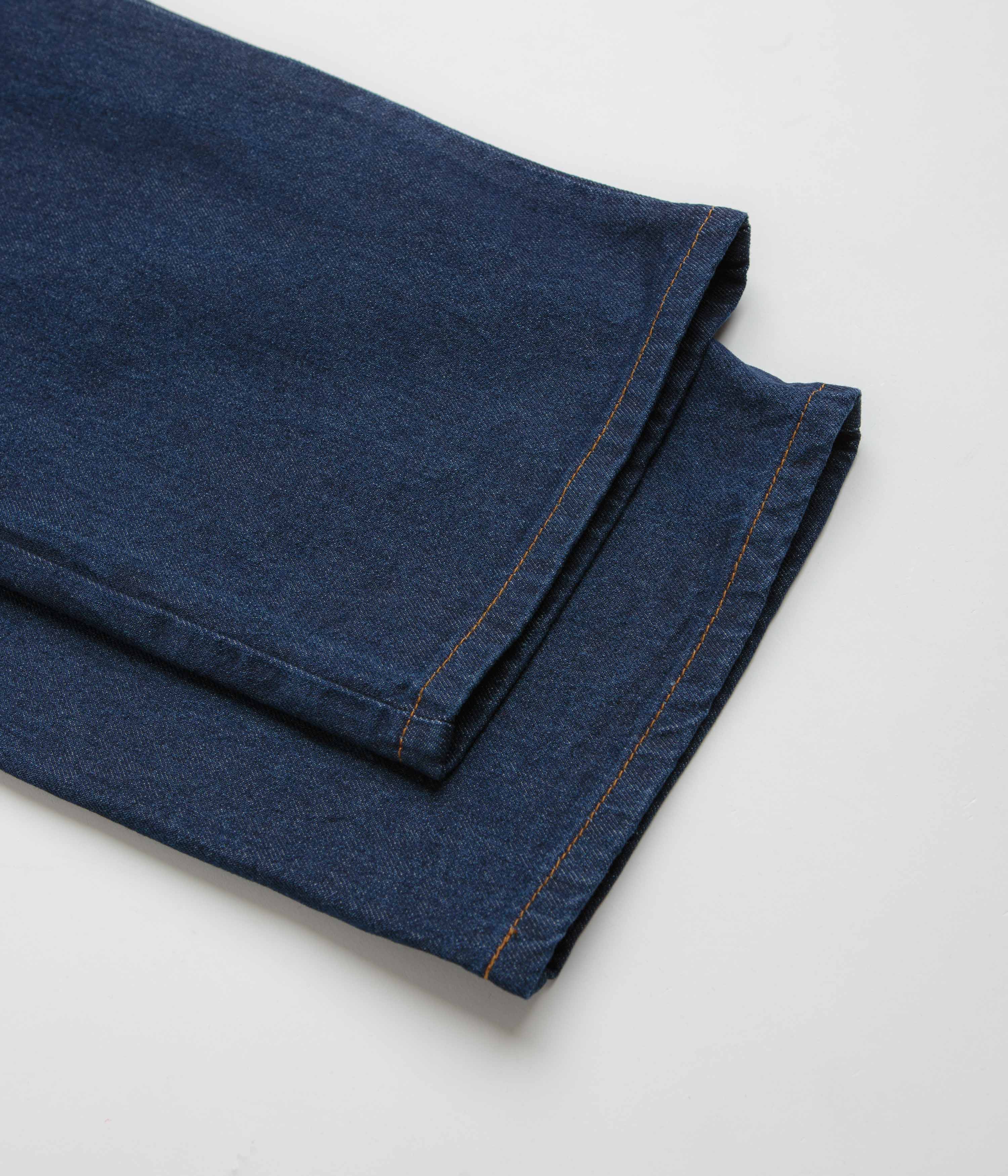 Butter Goods Ink Jeans - Raw Indigo Denim Pants for Men | High-Quality Slim Fit Jeans | Perfect for Casual Wear and Street Style