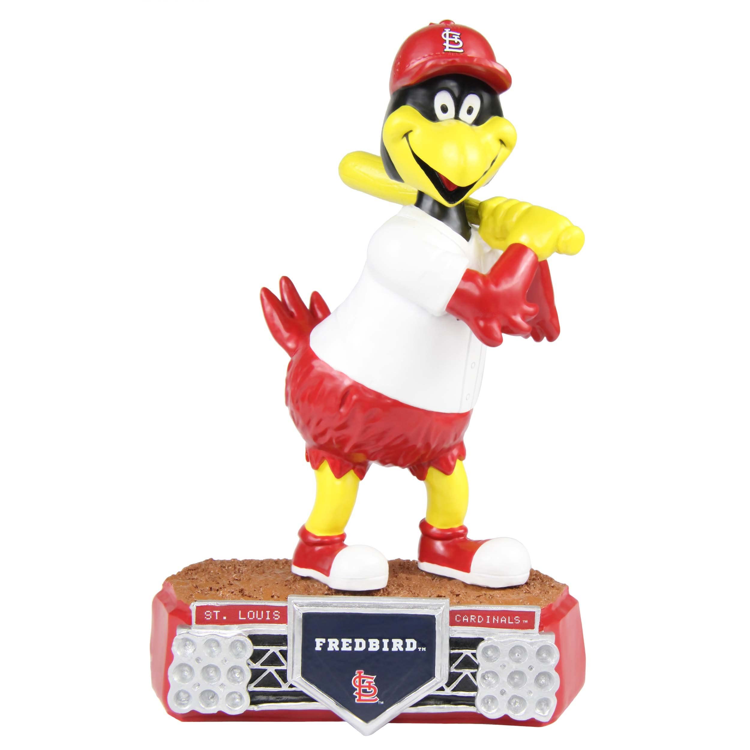 Fredbird St. Louis Cardinals Stadium Lights Special Edition Bobblehead - Official MLB Collectible for Baseball Fans & Home Decor