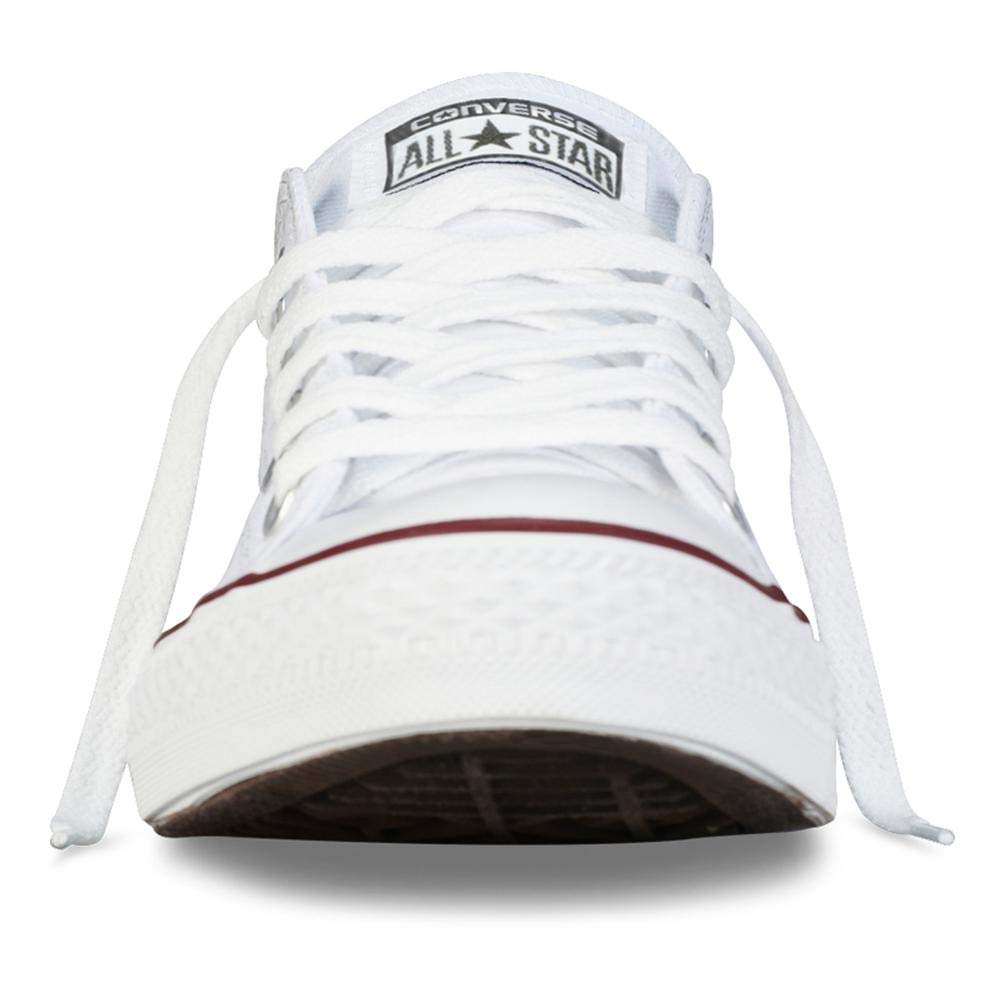 Converse Chuck Taylor All Star Low Top Sneakers - Men's Optical White Canvas Shoes for Casual Wear & Street Style | US Sizes Available