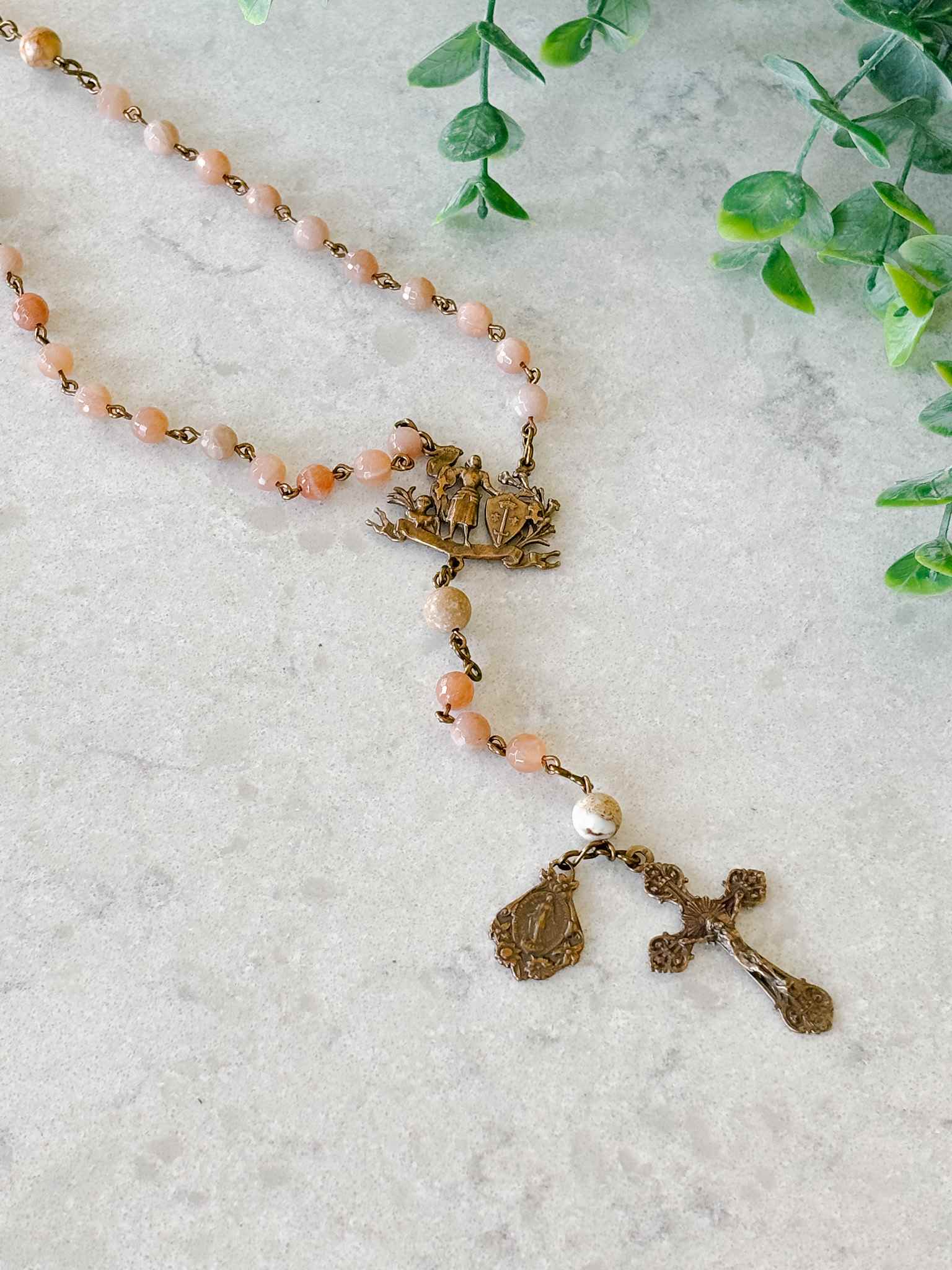 St. Joan of Arc Rosary - Catholic Prayer Beads for Devotion, Protection & Spiritual Growth - Perfect for Prayer, Meditation & Gifting