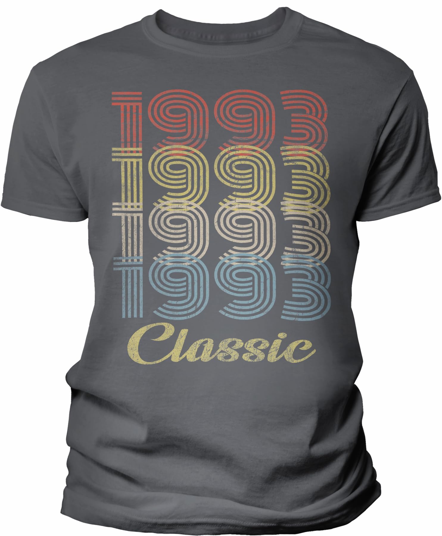 1993 Retro 32nd Birthday Shirt for Men - Vintage Classic 003 Design - Perfect 32nd Birthday Gift Idea for Him, Parties & Celebrations