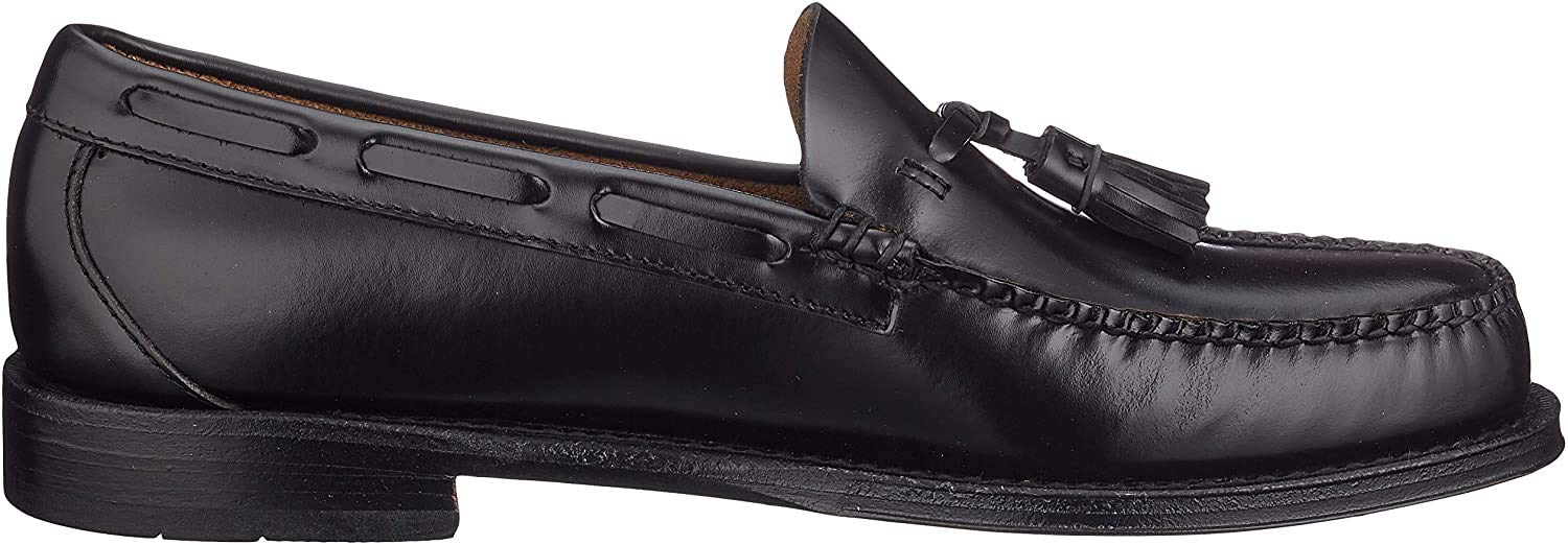 G.H. Bass & Co. Men's Leather Loafers - Comfortable Slip-On Dress Shoes for Business Casual & Office Wear - Perfect for Work, Travel & Everyday Style