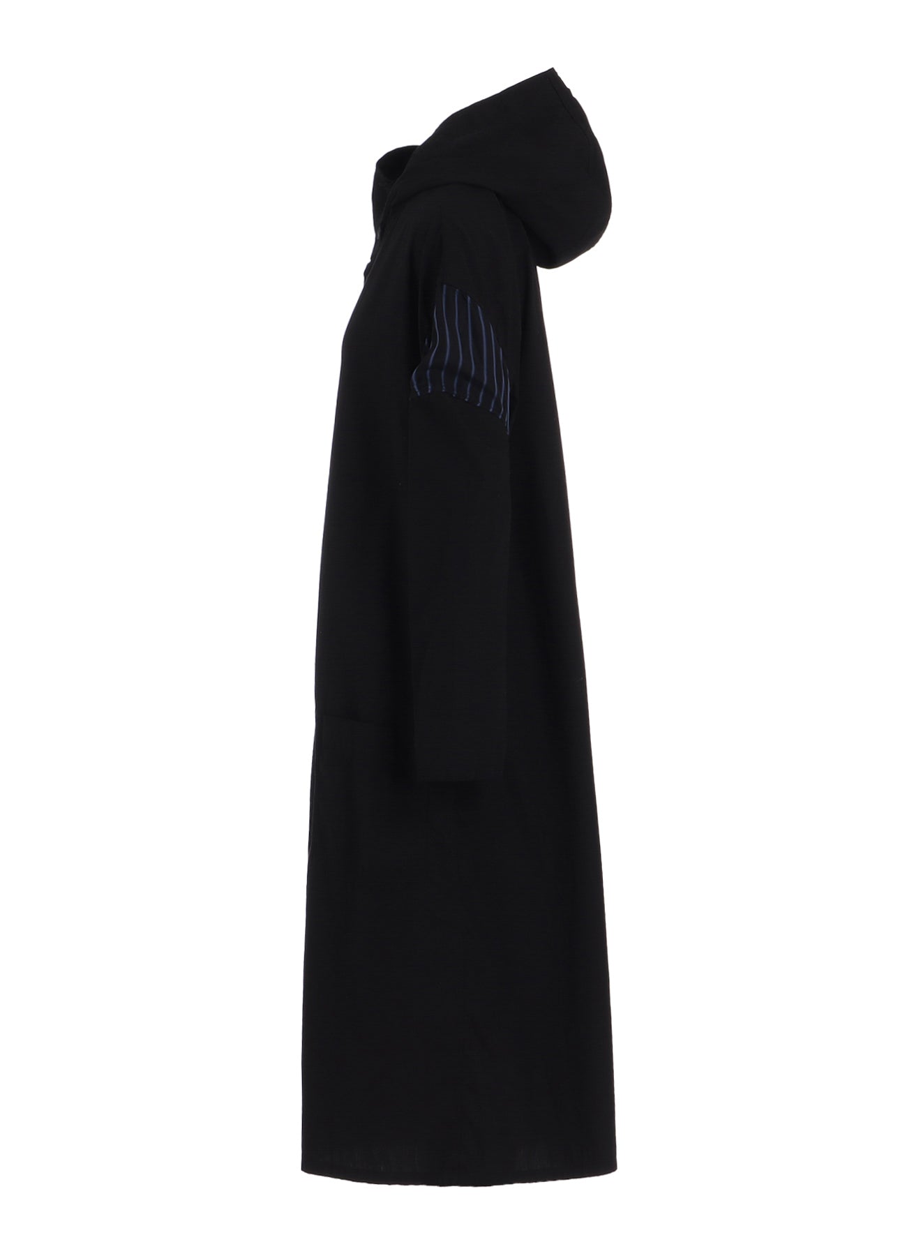 Cotton Broad & Cupra Stripe Switching Dress - Stylish Summer Casual Dress for Women, Perfect for Beach, Party, and Everyday Wear