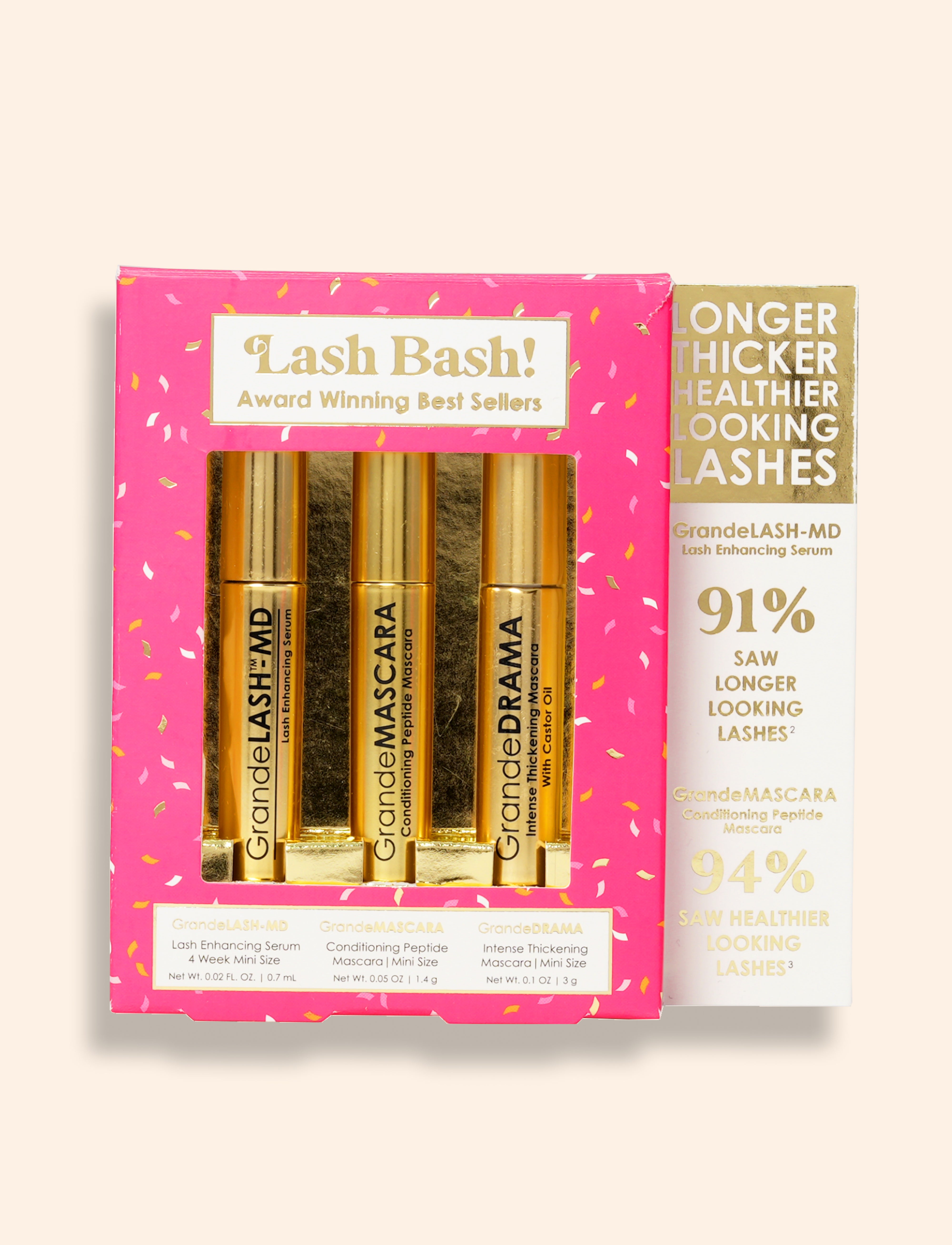 Lash Bash - Premium Eyelash Extensions Kit for Volume & Length | DIY False Lashes for Stunning Eye Makeup | Perfect for Parties, Weddings & Special Events