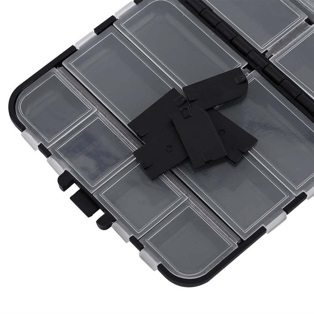 Durable Plastic Bait Storage Box - Waterproof Fishing Tackle Organizer for Anglers | Perfect for Outdoor Fishing, Camping & Boat Trips