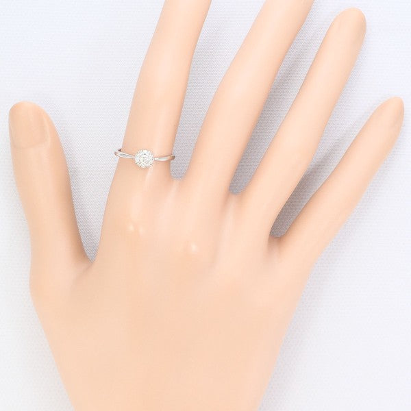 10K White Gold Diamond Ring for Women - Elegant Solitaire Engagement Wedding Band - Perfect for Proposals, Anniversaries & Special Occasions