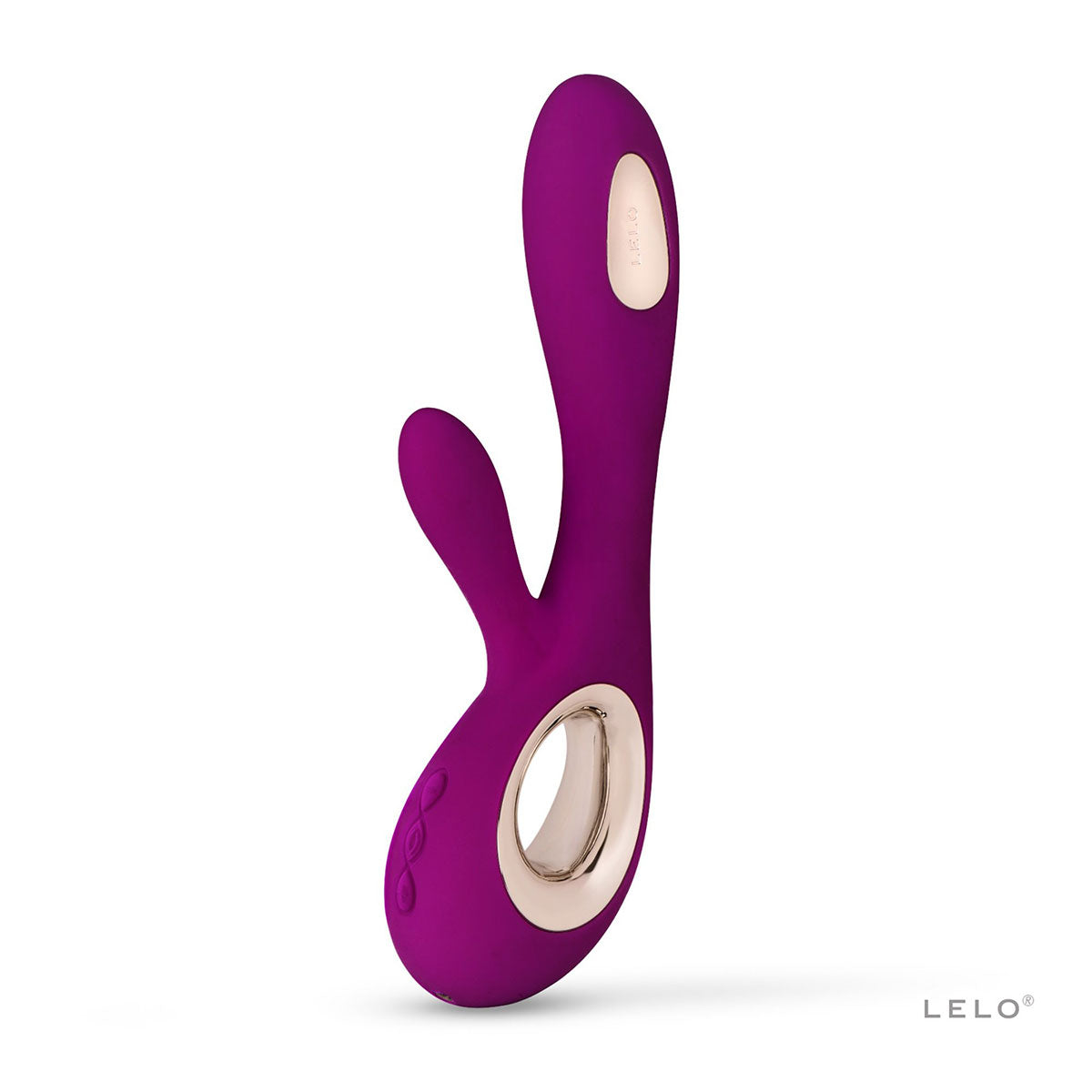 LELO Soraya Wave Luxury Rechargeable Vibrating Massager - Deep Rose | G-Spot & Clitoral Stimulation for Ultimate Pleasure | Perfect for Couples & Solo Play