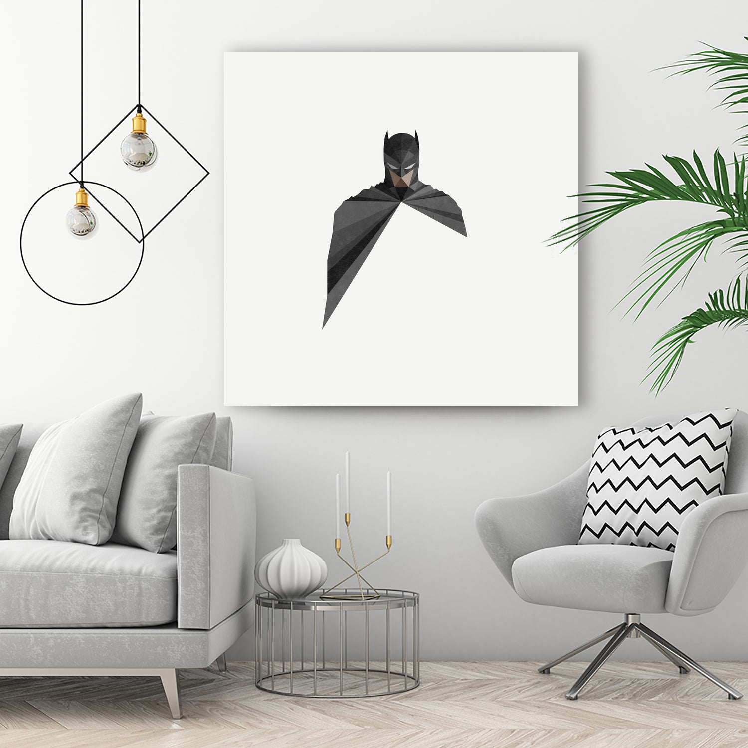 Dark As Knight 1 - Premium Black Matte Finish [Perfect for Home Decor, Gifts & Collectibles]