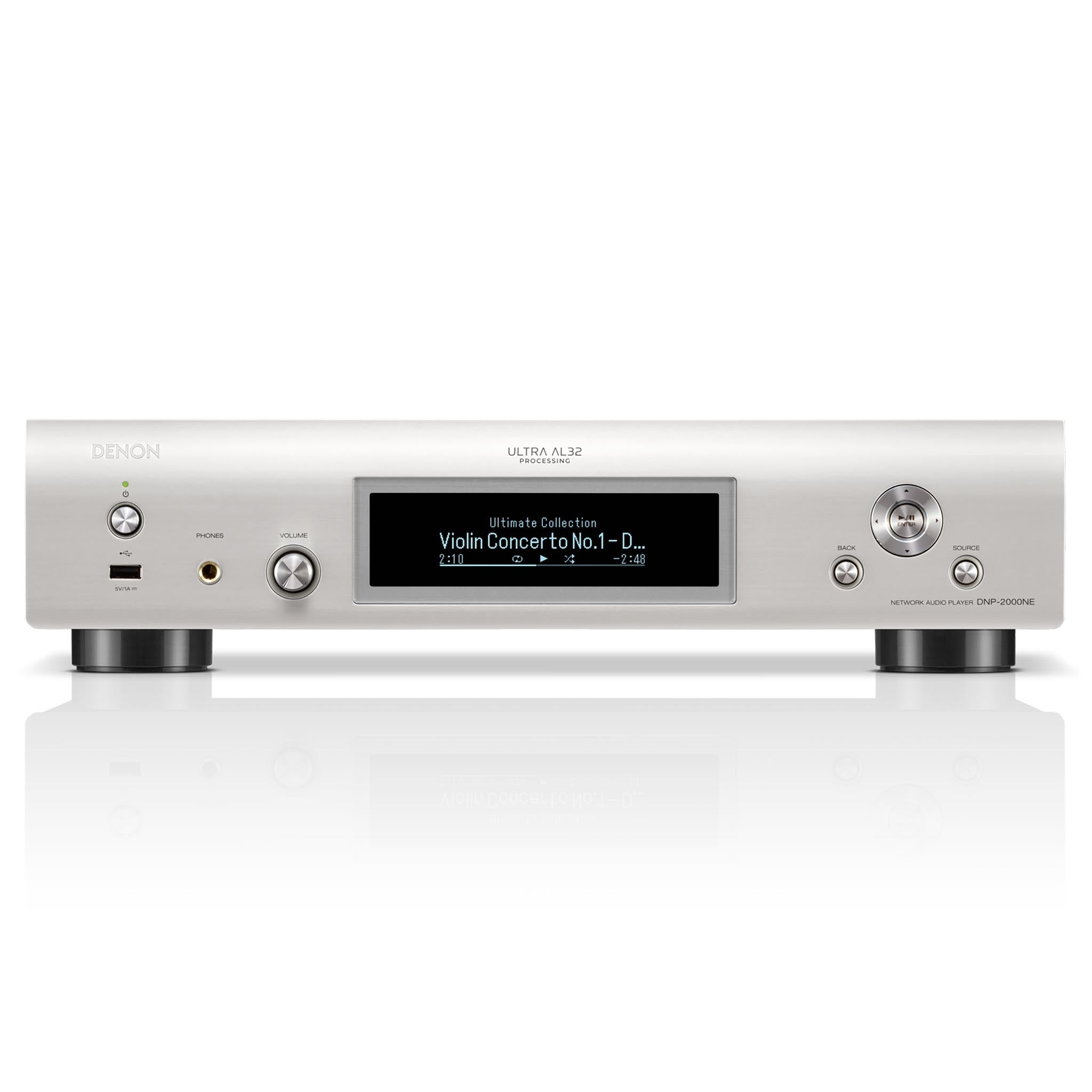 Denon DNP-2000NE High-End Network Audio Player - Stream Hi-Res Music for Home Theater & Audiophile Listening