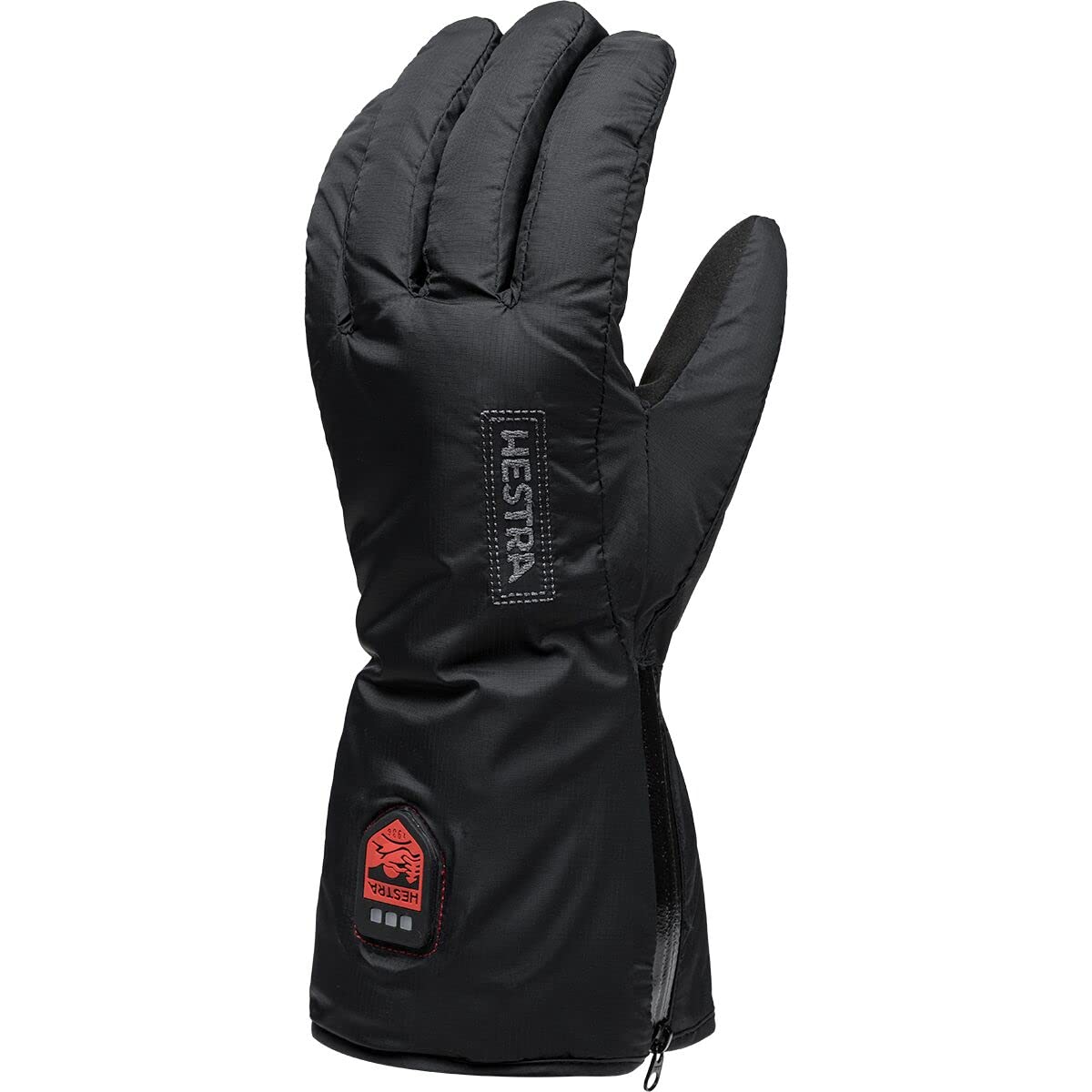 Hestra Women's Heated 5-Finger Gloves with 3 Adjustable Heating Levels | Rechargeable Battery | Thermal Liner for Skiing, Snowboarding & Winter Outdoor Activities