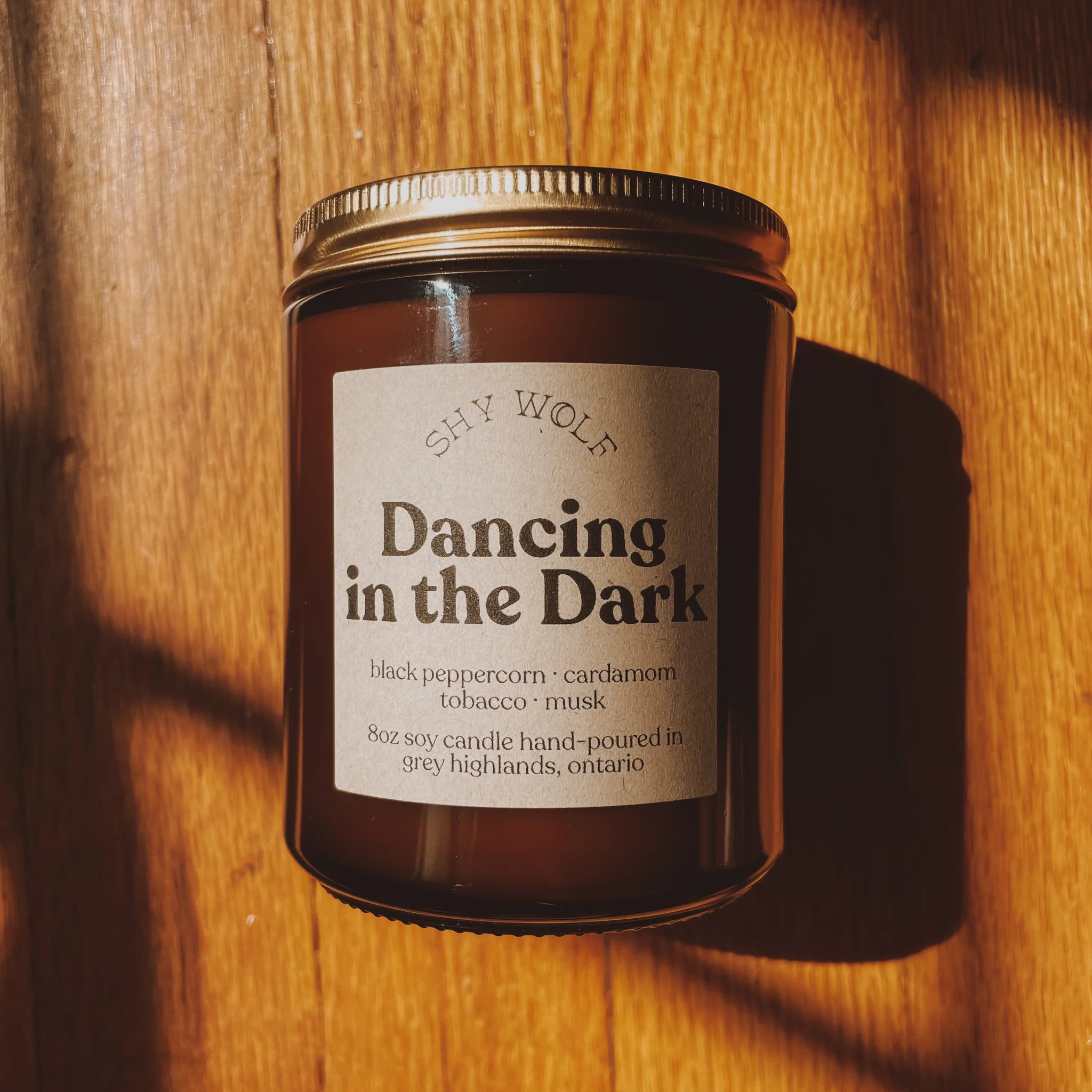 Scented Soy Wax Candles for Relaxation - Dancing in the Dark Aromatherapy Candle for Home, Spa & Romantic Nights
