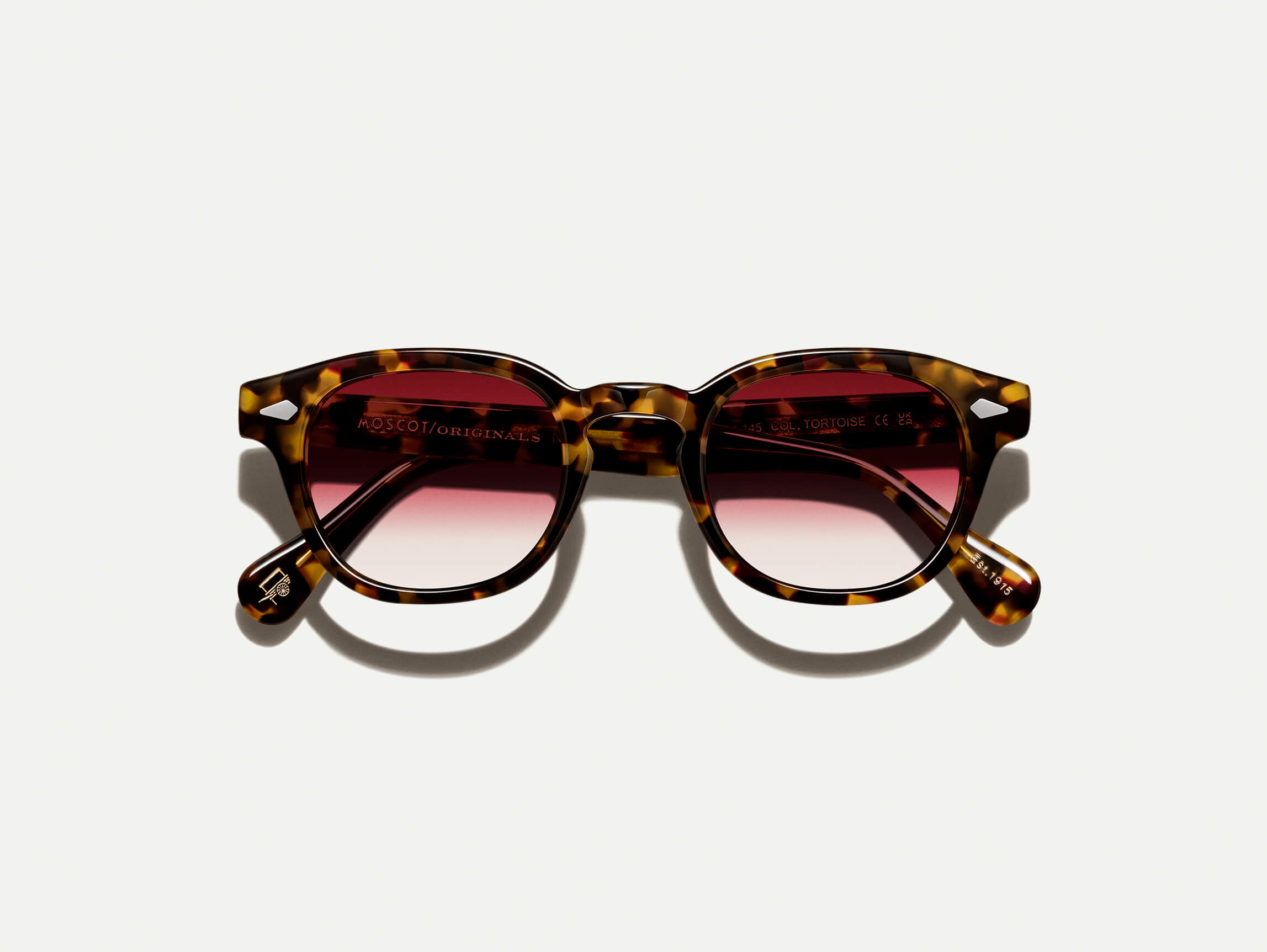 LEMTOSH Tortoise Shell Sunglasses with Custom Made Tints™ - UV Protection Polarized Lenses for Outdoor Sports & Fashion