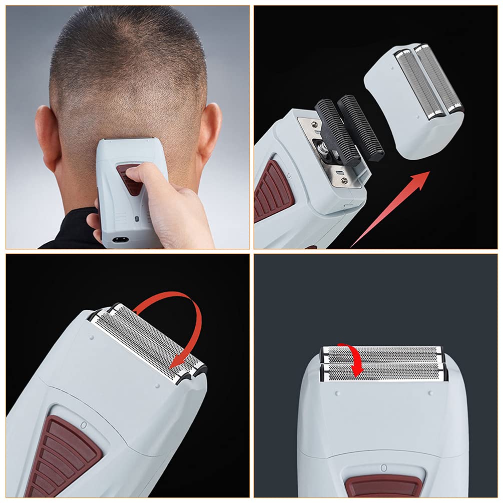 Portable Electric Shaver & Beard Trimmer Kit for Men - Rechargeable Cordless Hair Clippers with Nose Hair Trimmer - Perfect for Home, Travel & Grooming (Ideal for Business Trips, Gym Bags & Daily Shaving Routine)