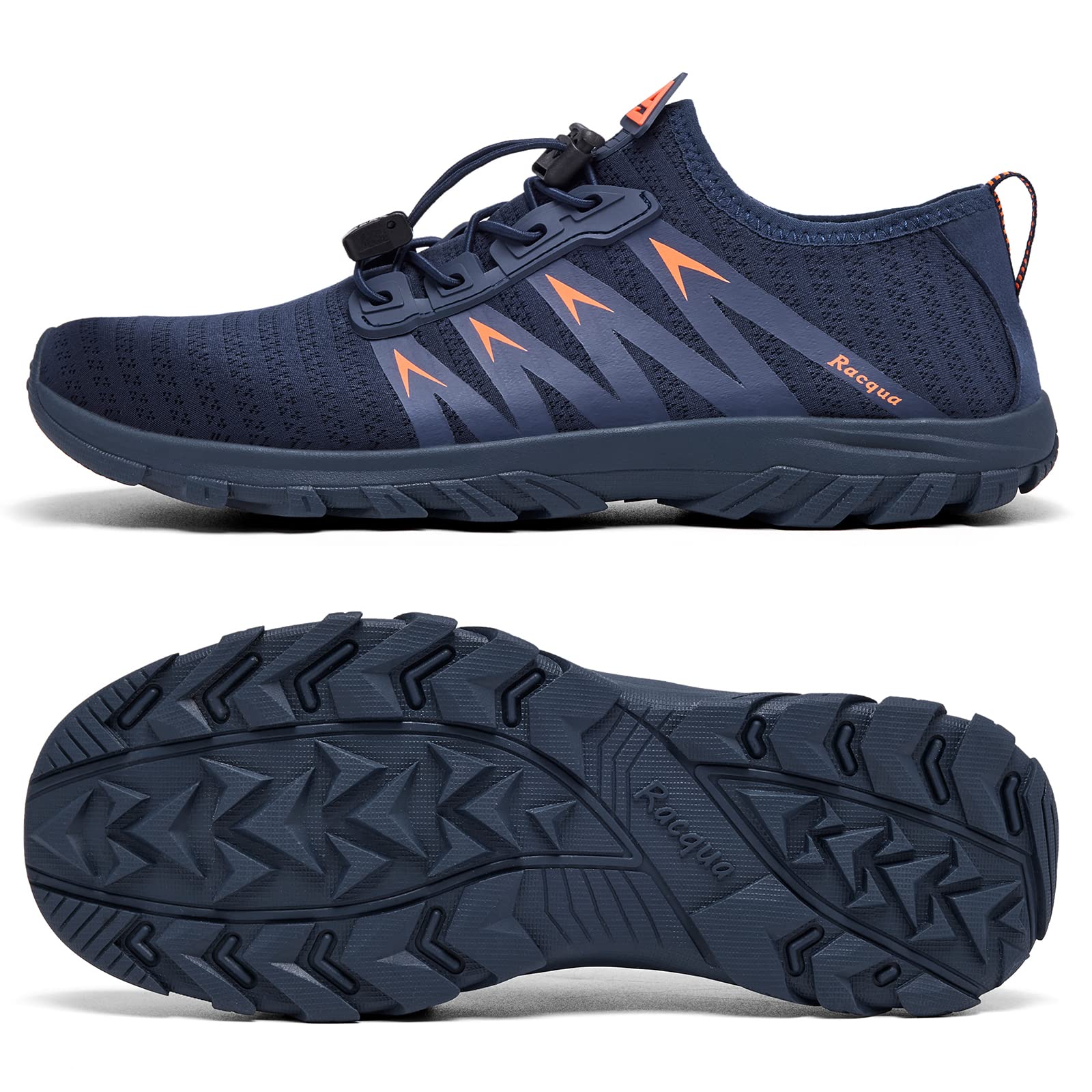 **Racqua Quick-Dry Water Shoes for Men & Women - Lightweight Swim & Beach Shoes for Swimming, Surfing, Kayaking & Outdoor Water Activities**