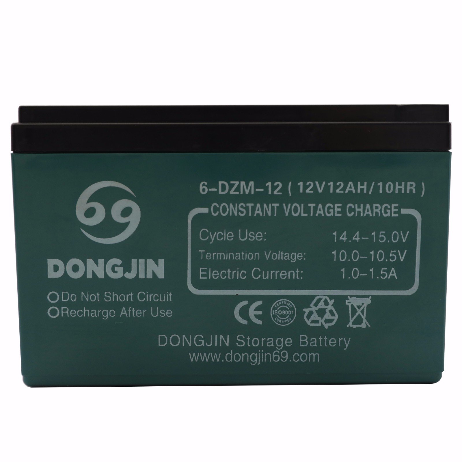 12V 12Ah Rechargeable AGM Battery for Electric Bike, Scooter, Go Kart, ATV, Dirt Bike - Long Lasting Power for Outdoor Adventures & Off-Road Vehicles