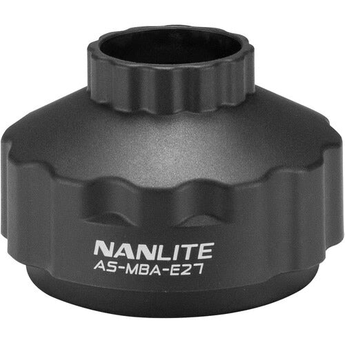 Nanlite E27 Magnetic Mount for PavoBulb 10C - Dimmable LED Light Bulb Holder with Strong Magnet for Photography, Video & Studio Lighting - Perfect for YouTube, TikTok & Home Decor
