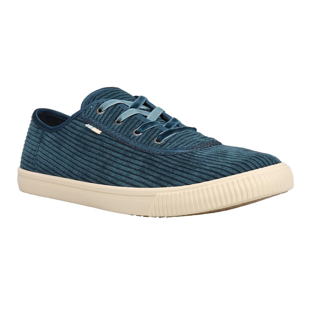 TOMS Women's Carmel Sneakers - Comfortable Casual Shoes in Blue | Perfect for Walking, Travel & Everyday Wear