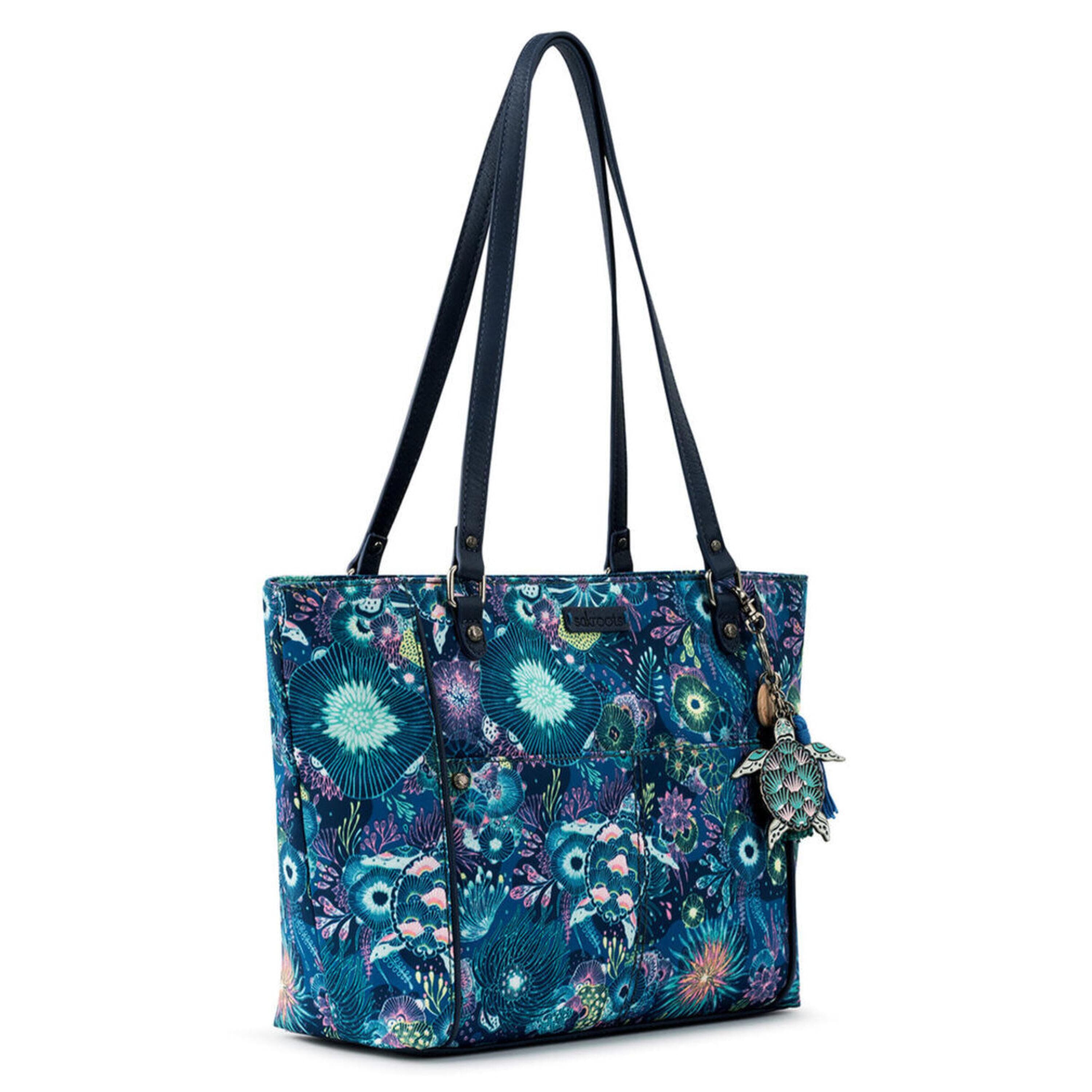 Eco-Friendly Metro Tote Bag - Sustainable Twill Fabric in Royal Blue Seascape Color - Perfect for Grocery Shopping, Beach Trips & Daily Commute