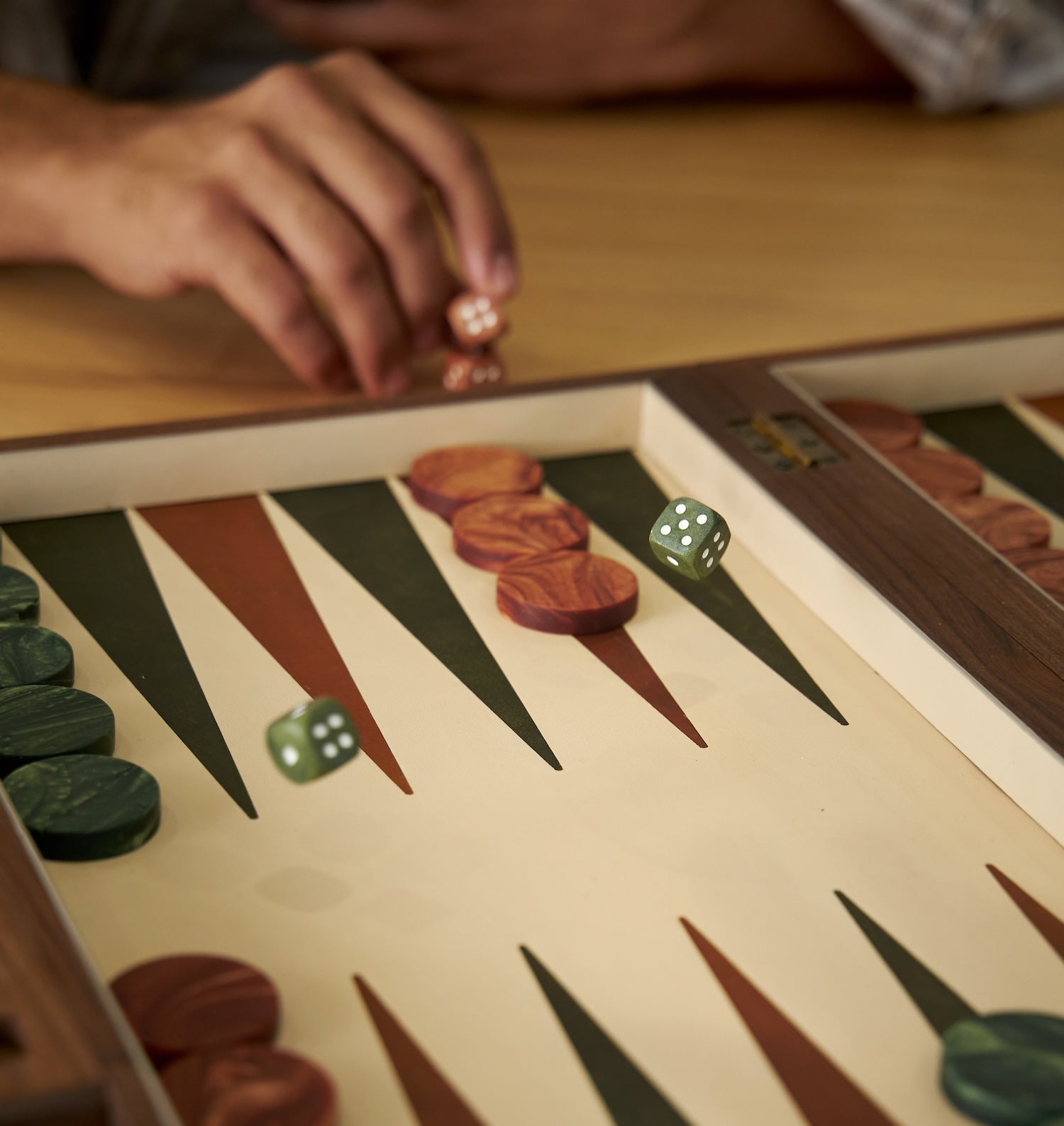 Premium Wooden Backgammon Board Set - Classic Strategy Game for Adults & Families - Perfect for Game Nights, Travel & Home Decor