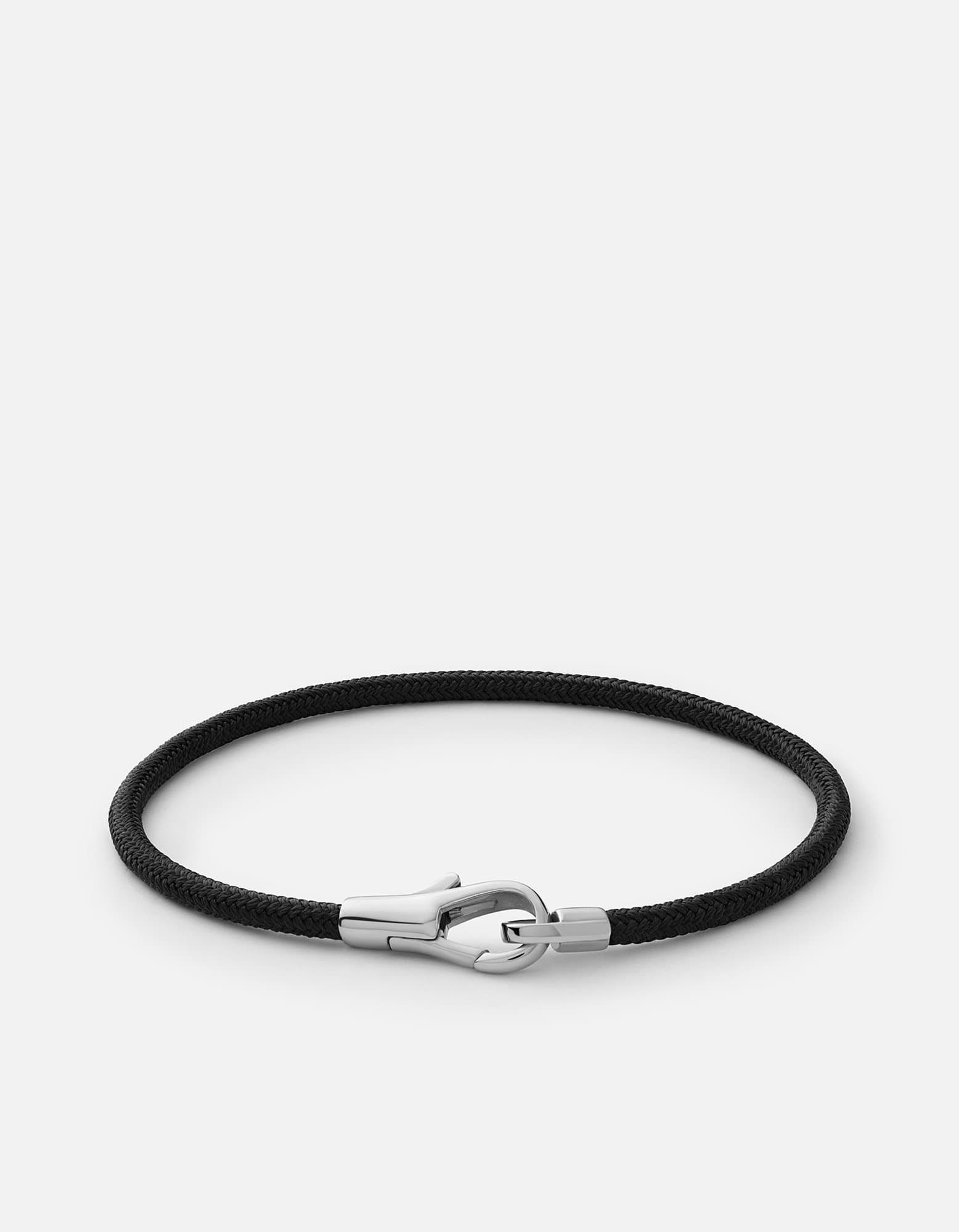 Knox Sterling Silver Rope Bracelet for Men & Women - Elegant Adjustable Jewelry for Everyday Wear, Gifts & Special Occasions