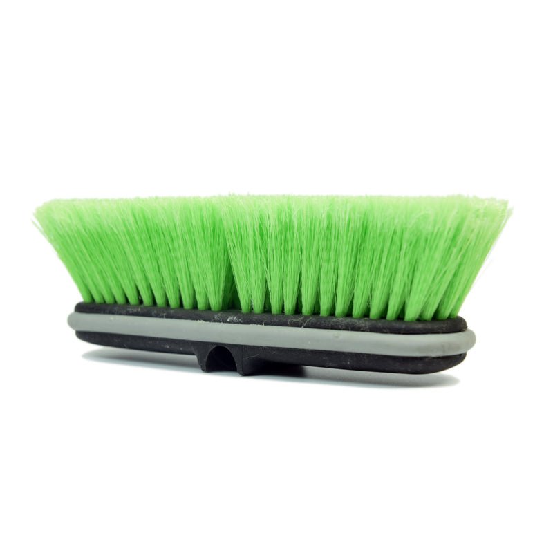 10 Pack Feathered Flow Through Brush Heads for Detangling & Styling - Perfect for Wet & Dry Hair, Salons, and Home Use