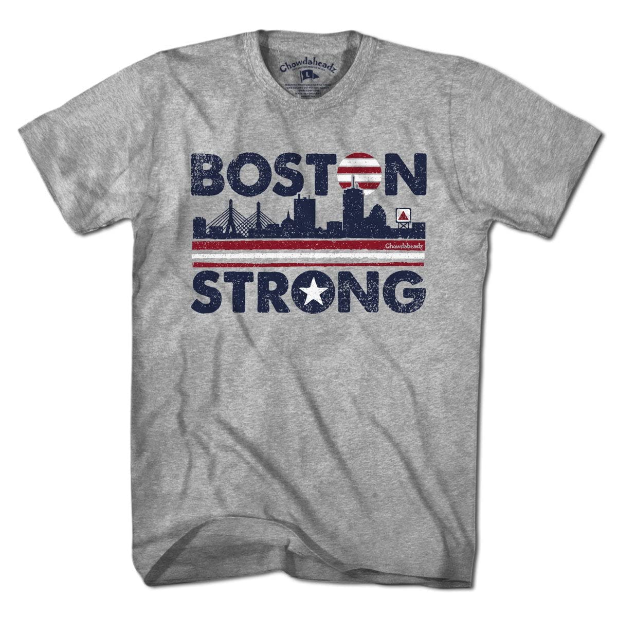 Boston Strong USA Vintage T-Shirt - Unisex Soft Cotton Blend Tee for Casual Wear & Patriotic Events