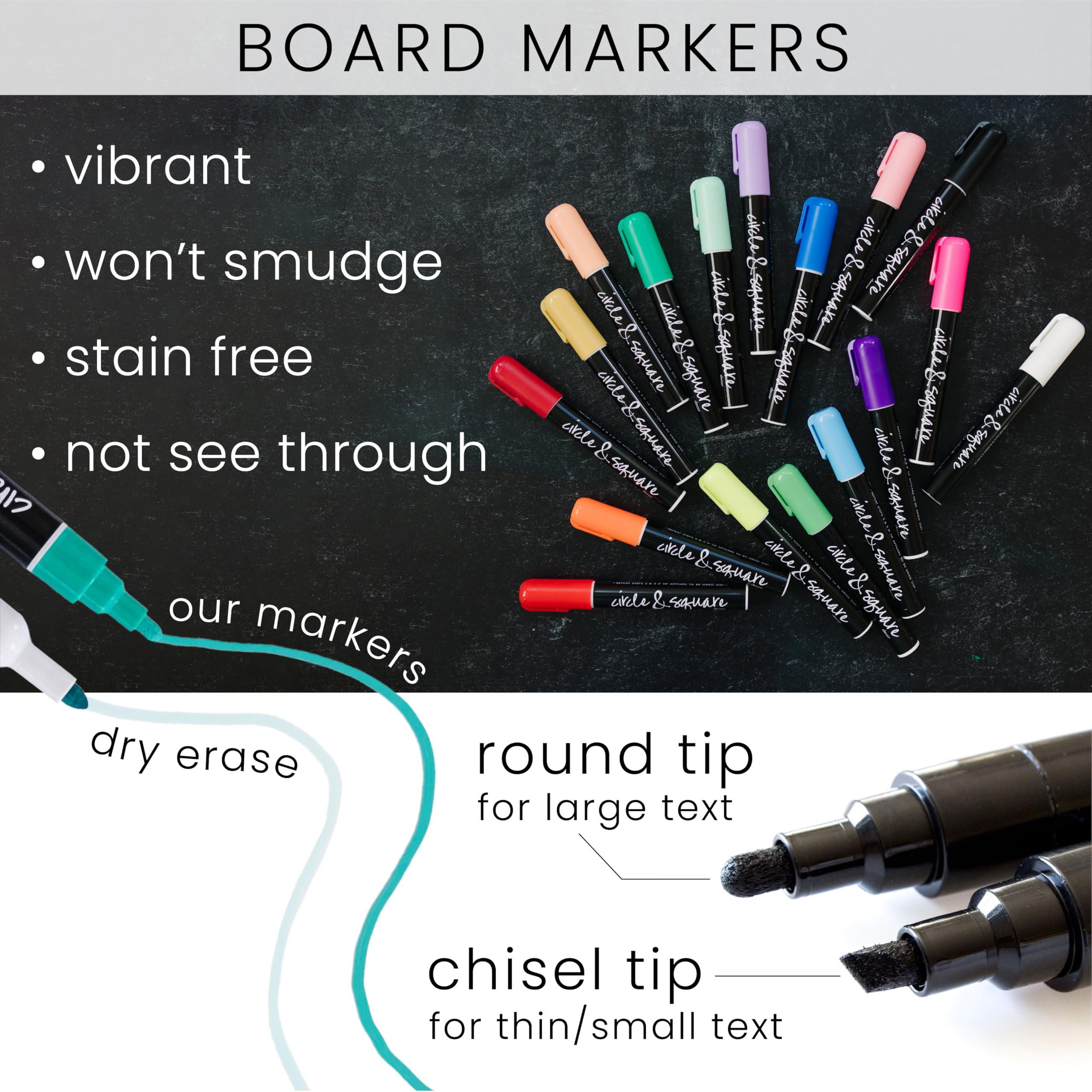 2025 Custom Wall Calendar - Modern Acrylic Dry Erase Planner with Personalization - 14