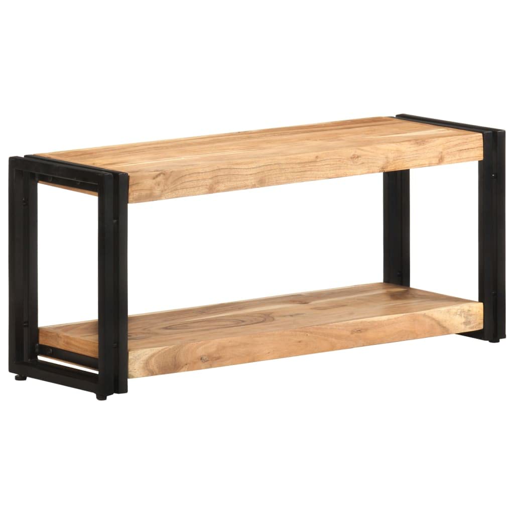 Industrial TV Stand with Storage - 35.4
