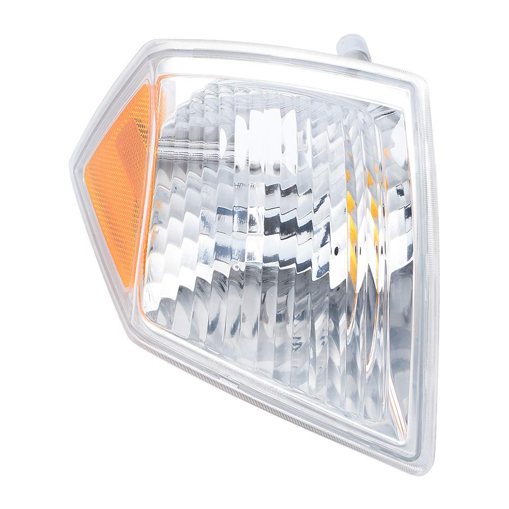 Astra Depot Clear Lens Right Passenger Side Marker Parking Turn Signal Corner Light Cover for 2007-2010 Jeep Compass - Perfect for Night Driving & Off-Road Adventures