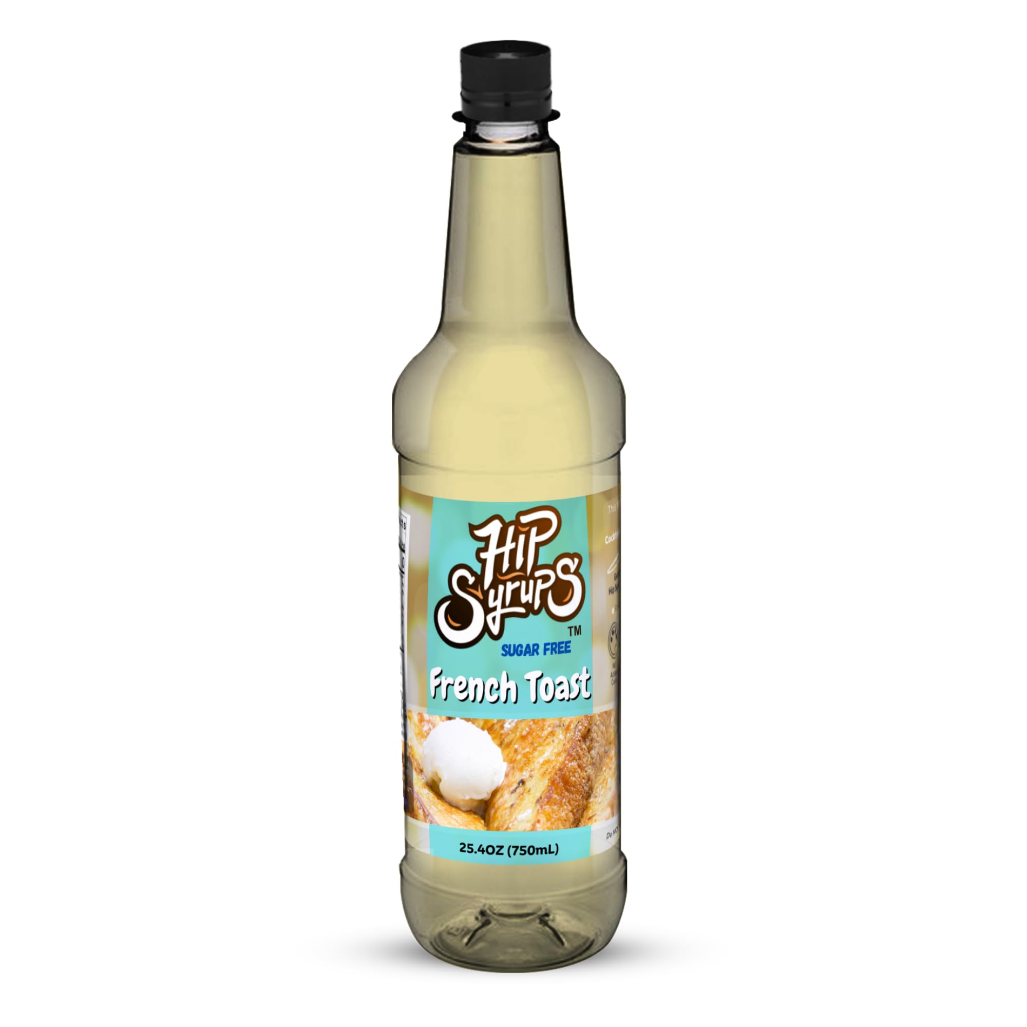 Sugar Free French Toast Simple Syrup for Coffee & Hot Cocoa - Keto Friendly Pancake & Dessert Topping - Perfect for Breakfast, Baking & Cocktails