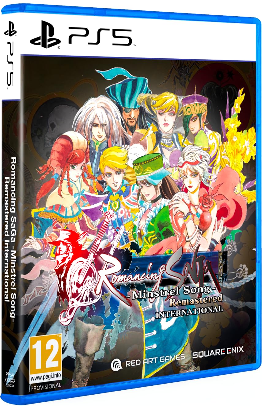 Romancing SaGa - Minstrel Song Remastered Edition for PS5 | JRPG Adventure Game | Perfect for Classic RPG Fans & Collectors - Great for Gaming Nights & Retro Gaming Sessions