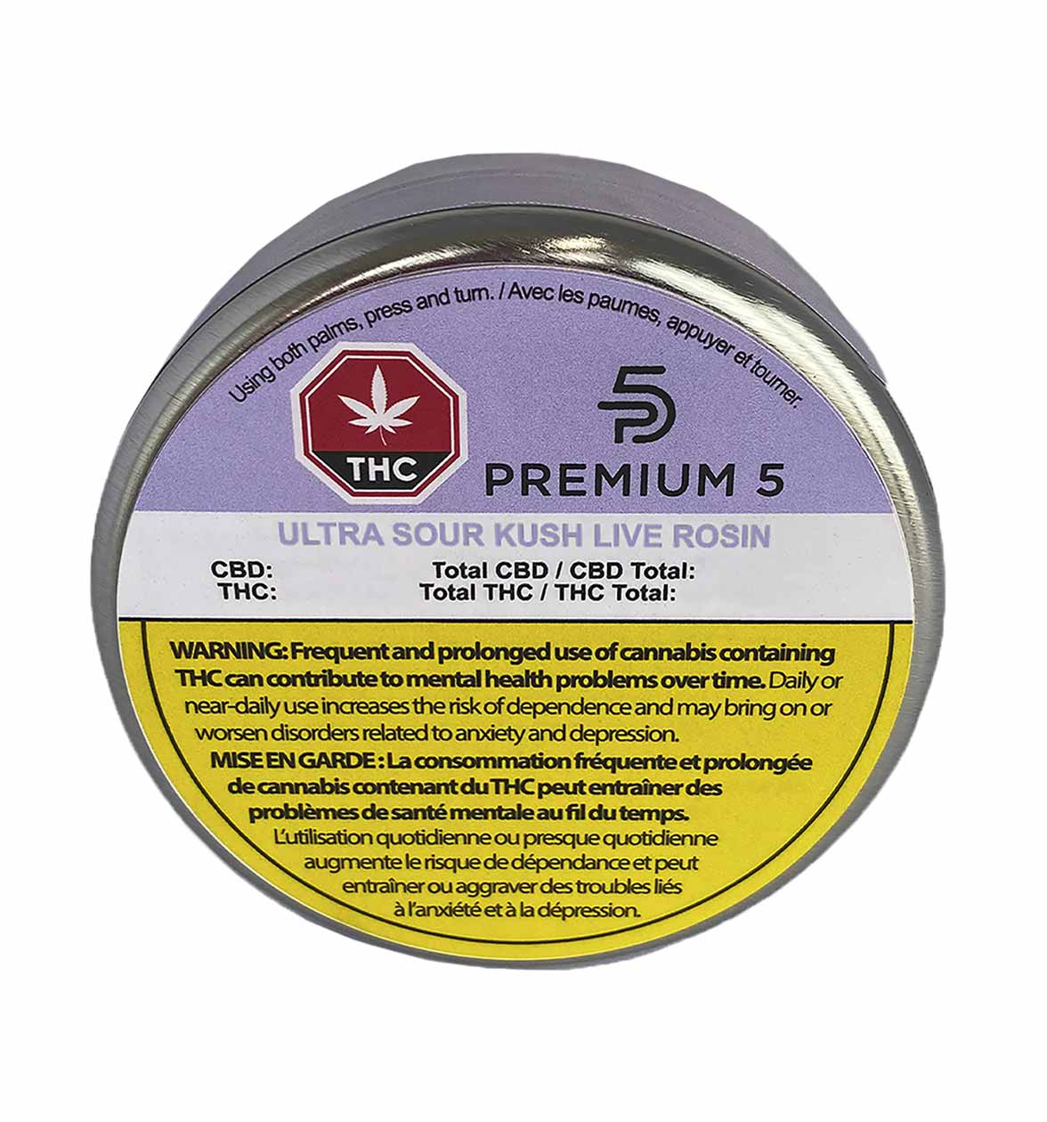 Ultra Sour Kush Live Rosin - Premium Cannabis Concentrate for Dabbing & Vaping | Perfect for Relaxation & Stress Relief