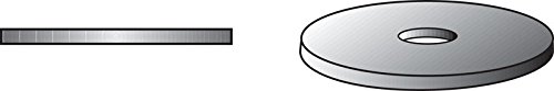 0.31 x 1.63 Inch Zinc Fender Washer - Heavy Duty Rust-Resistant Washers for Automotive, Marine & Construction Applications