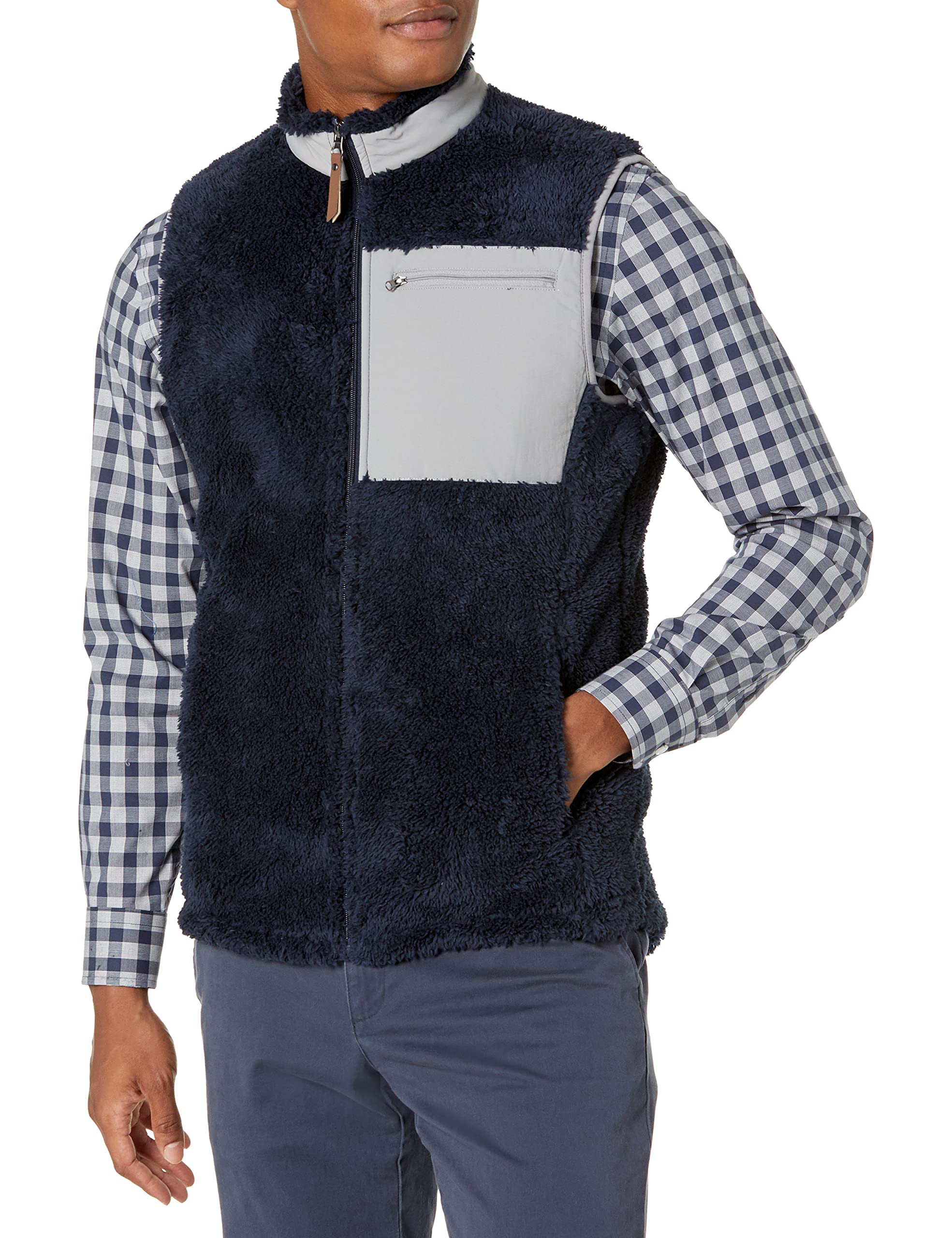 Charles River Apparel Men's Newport Fleece Vest - Lightweight, Warm & Stylish for Outdoor Activities, Hiking & Casual Wear