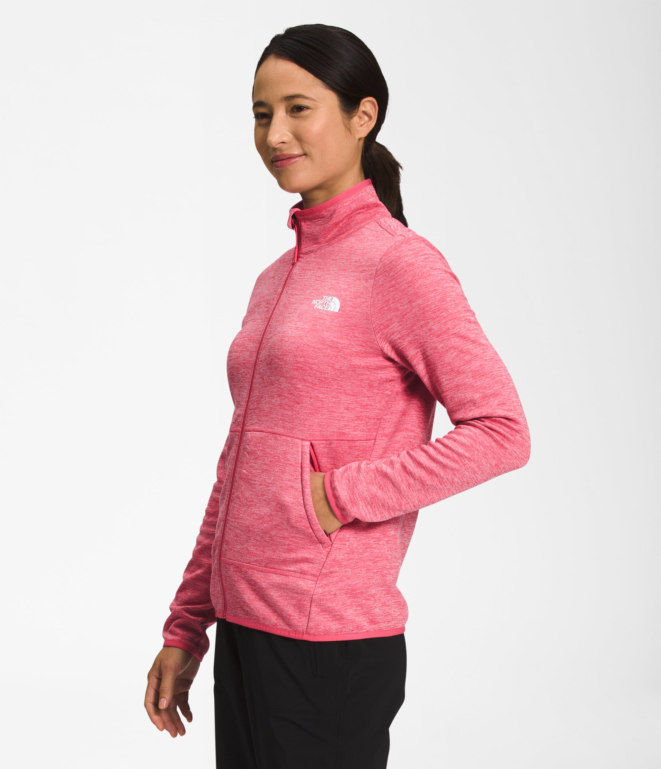 Canyonlands Women's Full Zip Fleece Jacket - NF0A5GBD - Cozy Winter Outerwear for Hiking & Outdoor Adventures