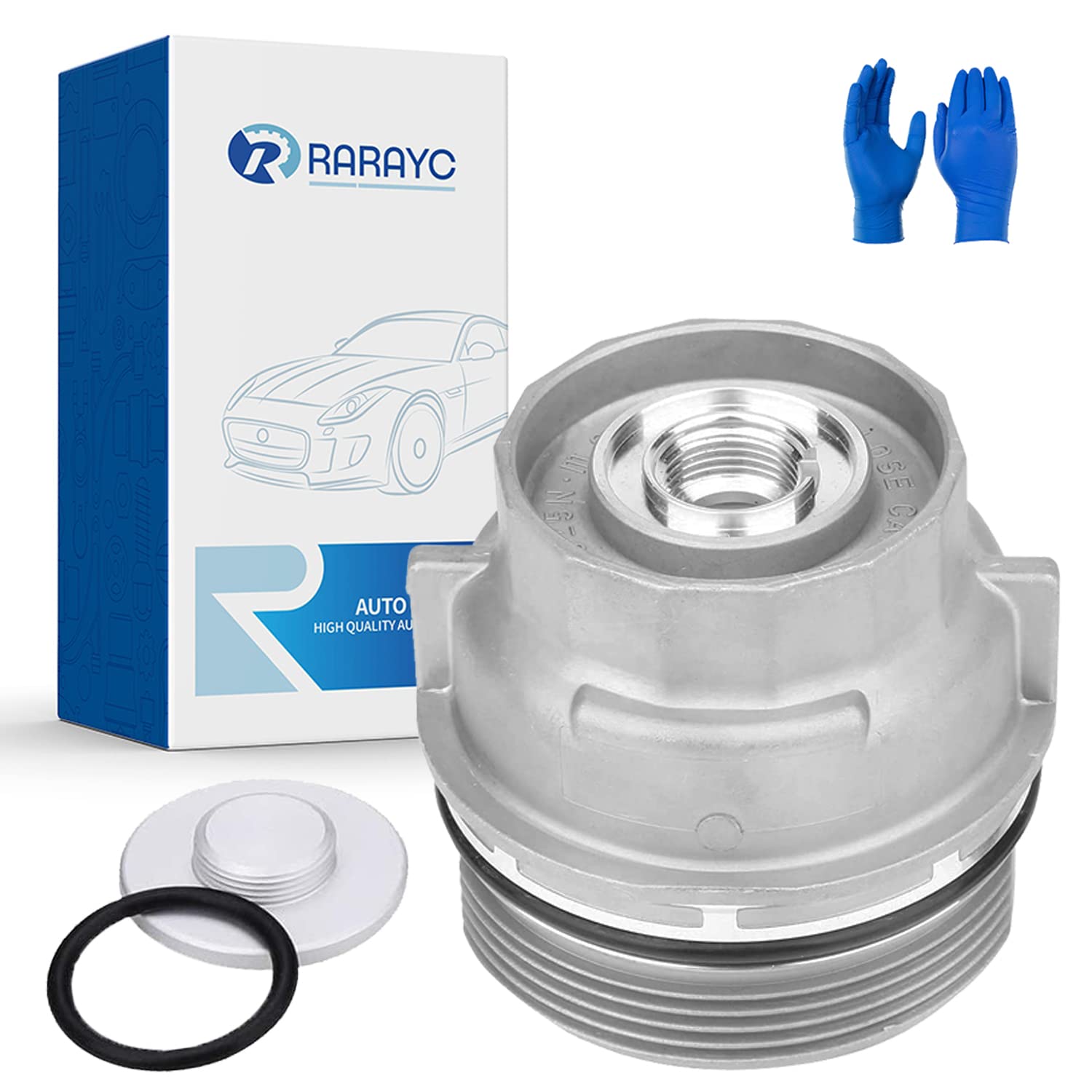Toyota Oil Filter Housing Cap & Plug Replacement - Compatible with 15620-31060, 15643-31050 | Durable Engine Maintenance Part for Toyota Vehicles | Perfect for DIY Repairs & Professional Mechanics