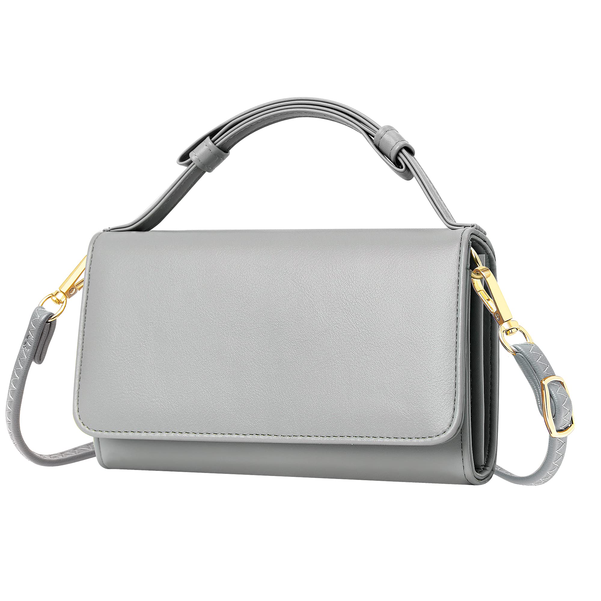GEEAD Women's PU Leather Crossbody Bag with Card Slots - Perfect for Daily Use & Travel