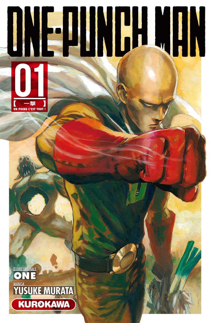 One-Punch Man Vol. 1 - Manga Comic Book for Anime Fans | Perfect for Collectors & Gift Giving | Action-Packed Superhero Story
