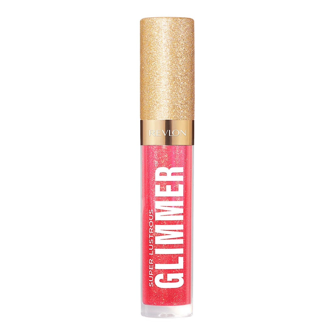 Revlon Super Lustrous Glimmer Gloss - Haute Honey Shine, 3.8ml - Hydrating Lip Gloss for Everyday Wear & Special Occasions