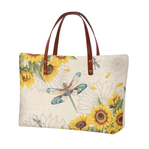 Yellow-dragonfly Sunflower