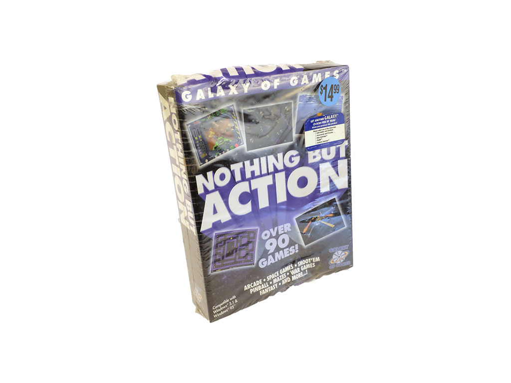 Vintage Video Game Collection - Over 90 Classic Games for Windows 3.1 & 95 - Brand New Sealed - Perfect for Retro Gaming Enthusiasts & Collectors