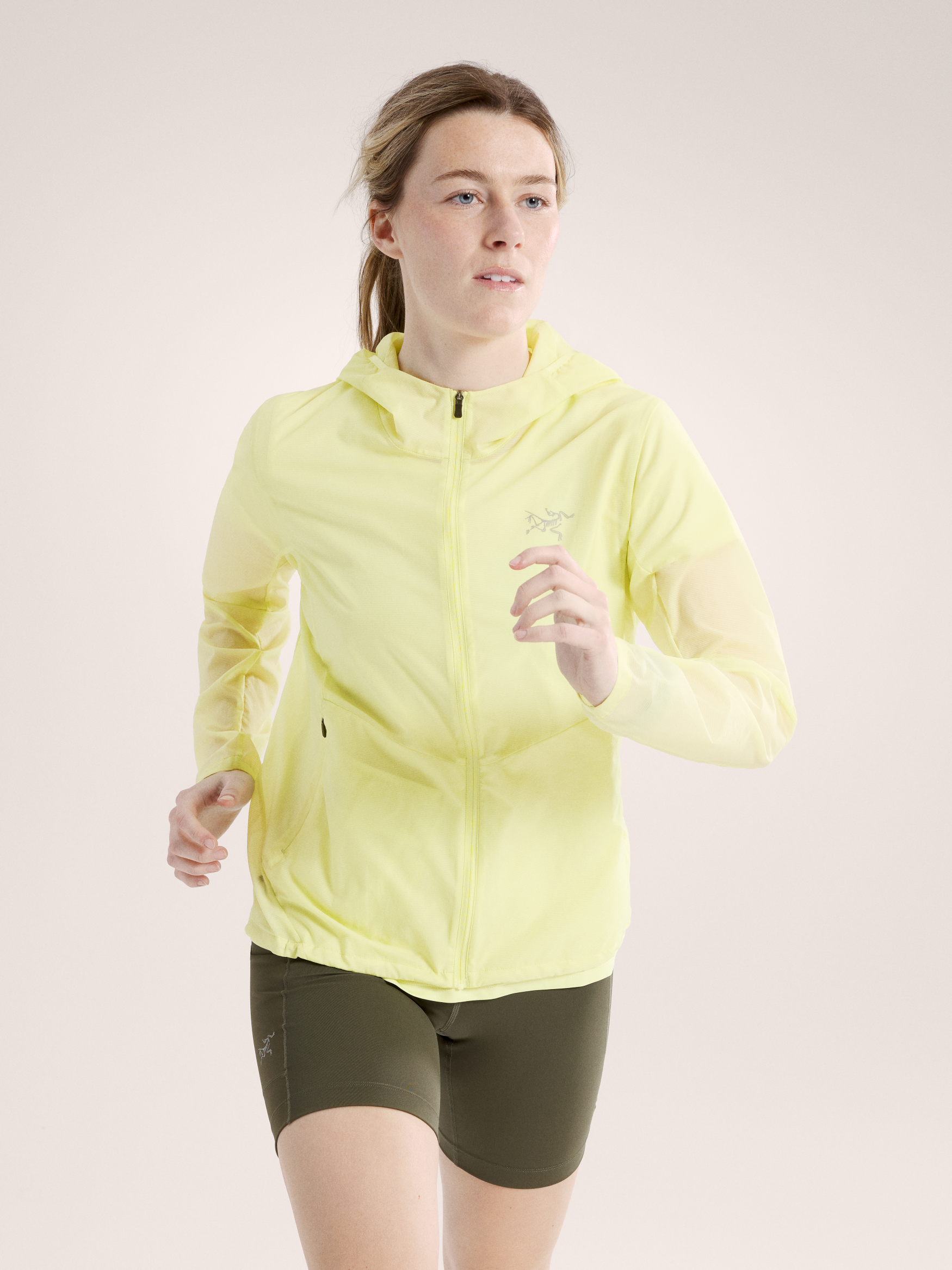 Incendo Airshell Hoody for Women - Lightweight Water-Resistant Jacket for Hiking, Running & Outdoor Activities