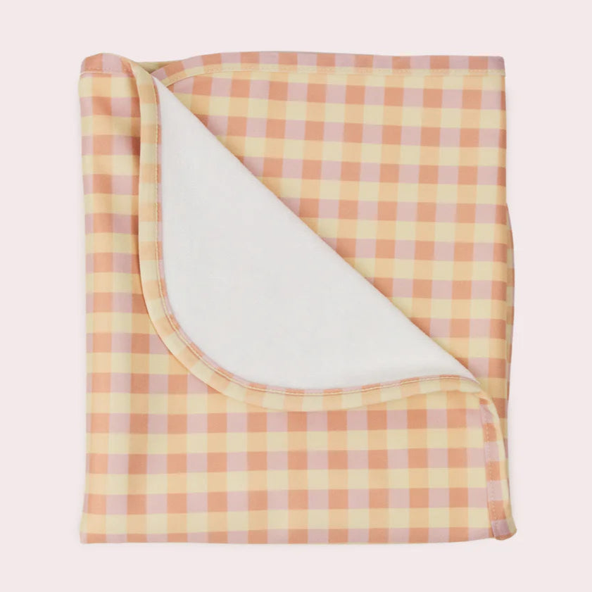 EcoNaps Travel Bamboo Rayon Velour Change Mat - Soft & Eco-Friendly Baby Diaper Changing Pad for On-the-Go Parents | Perfect for Travel, Nursery & Outdoor Adventures